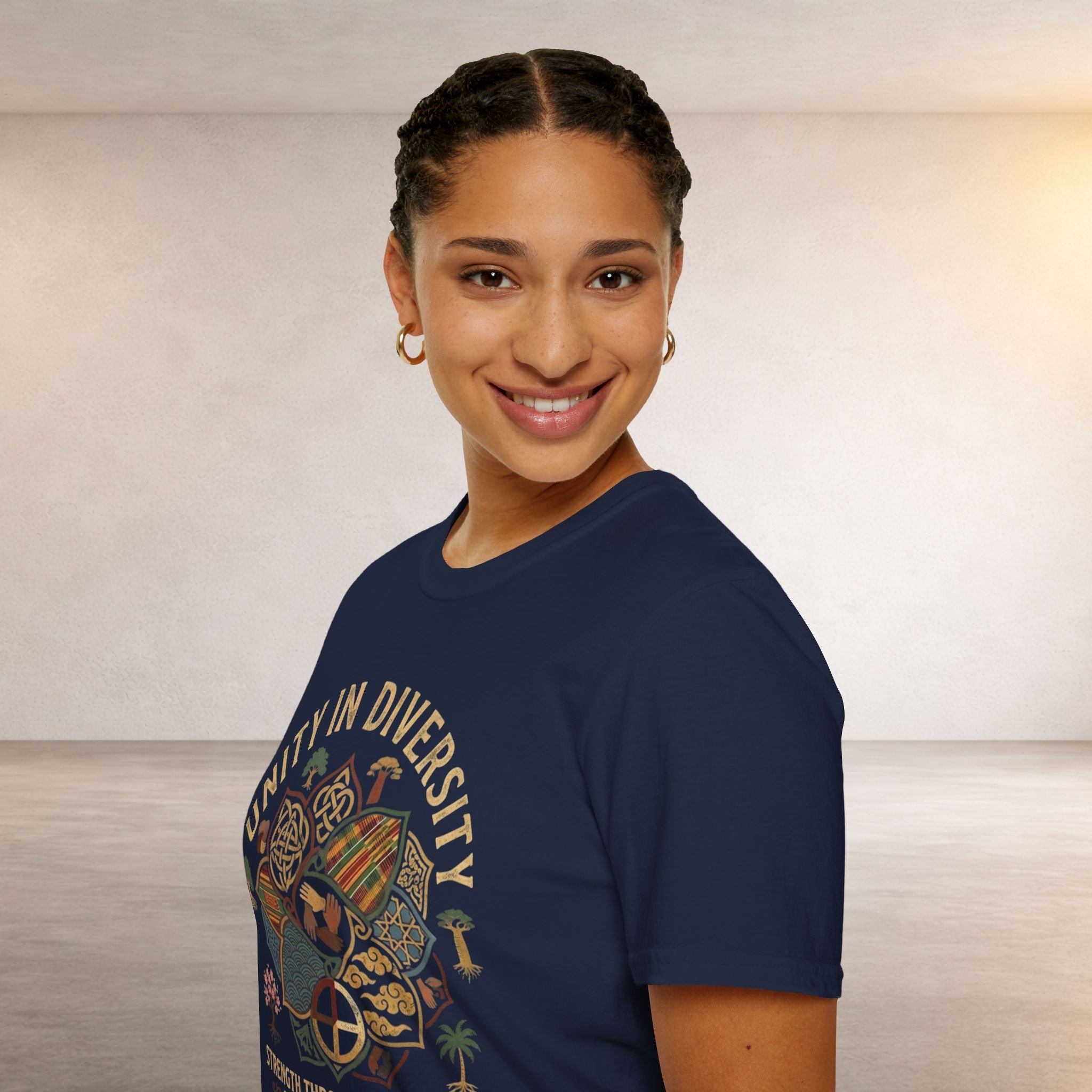 Unity in Diversity T-Shirt — Strength Through Connection Graphic Tee