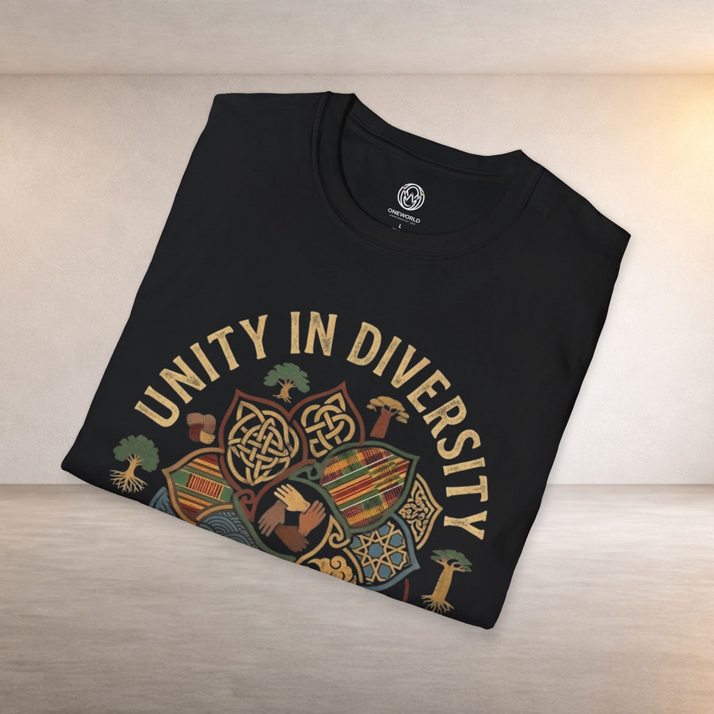 Unity in Diversity T-Shirt — Strength Through Connection Graphic Tee