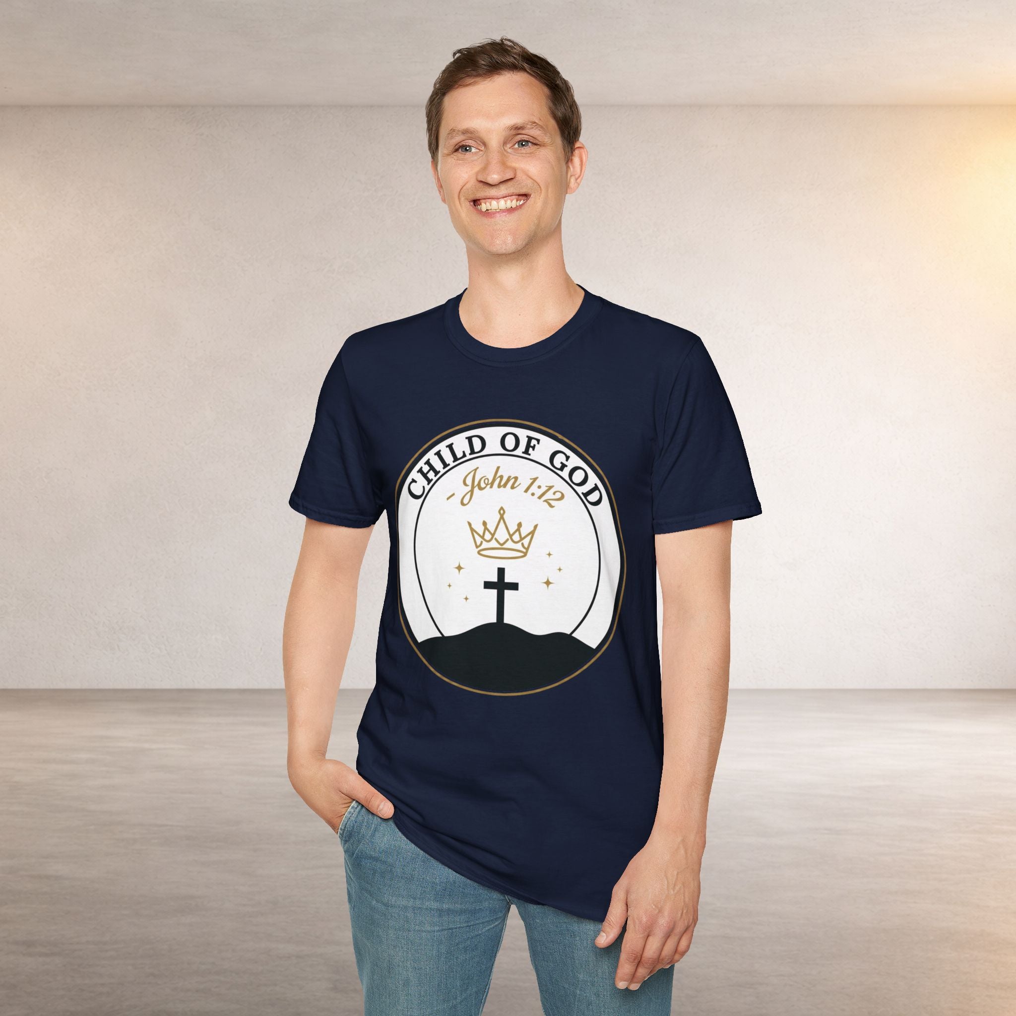Child of God T-Shirt – John 1:12 Christian Faith Tee
