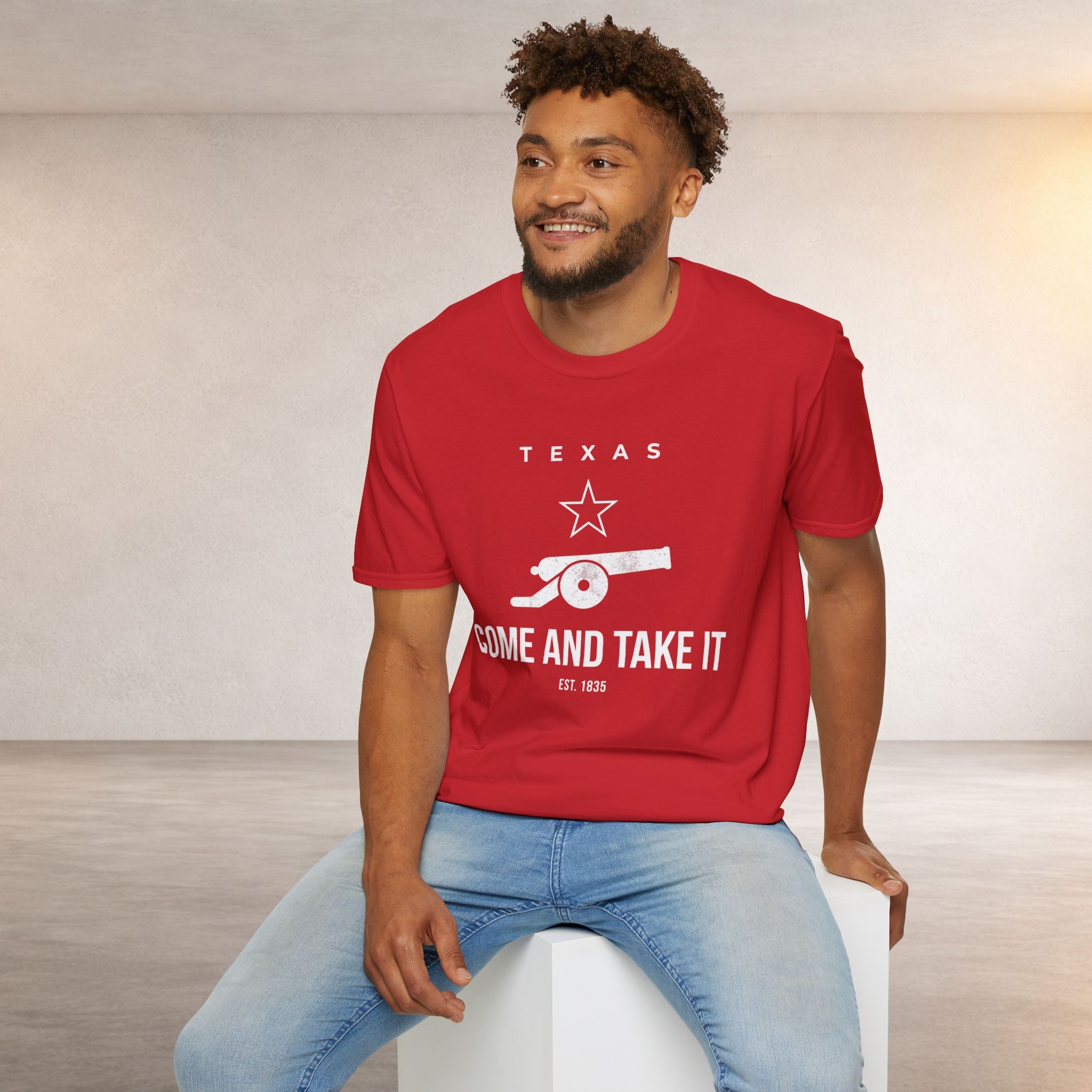 Come and Take It T-Shirt — Texas Cannon Patriotic Tee