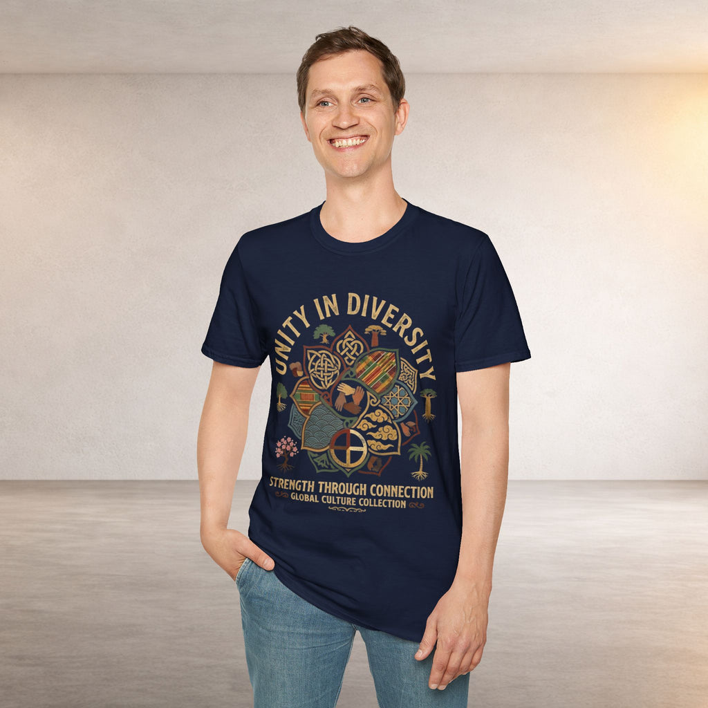 Unity in Diversity T-Shirt — Strength Through Connection Graphic Tee