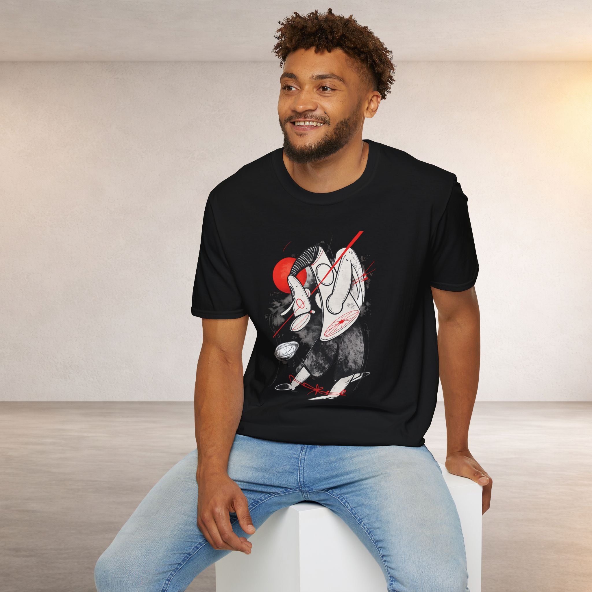 T-Shirt — Abstract Surreal Dancer Illustration Tee