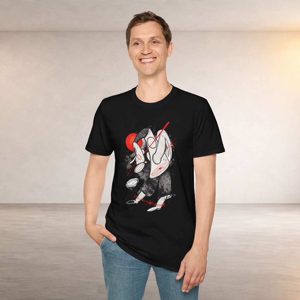 T-Shirt — Abstract Surreal Dancer Illustration Tee