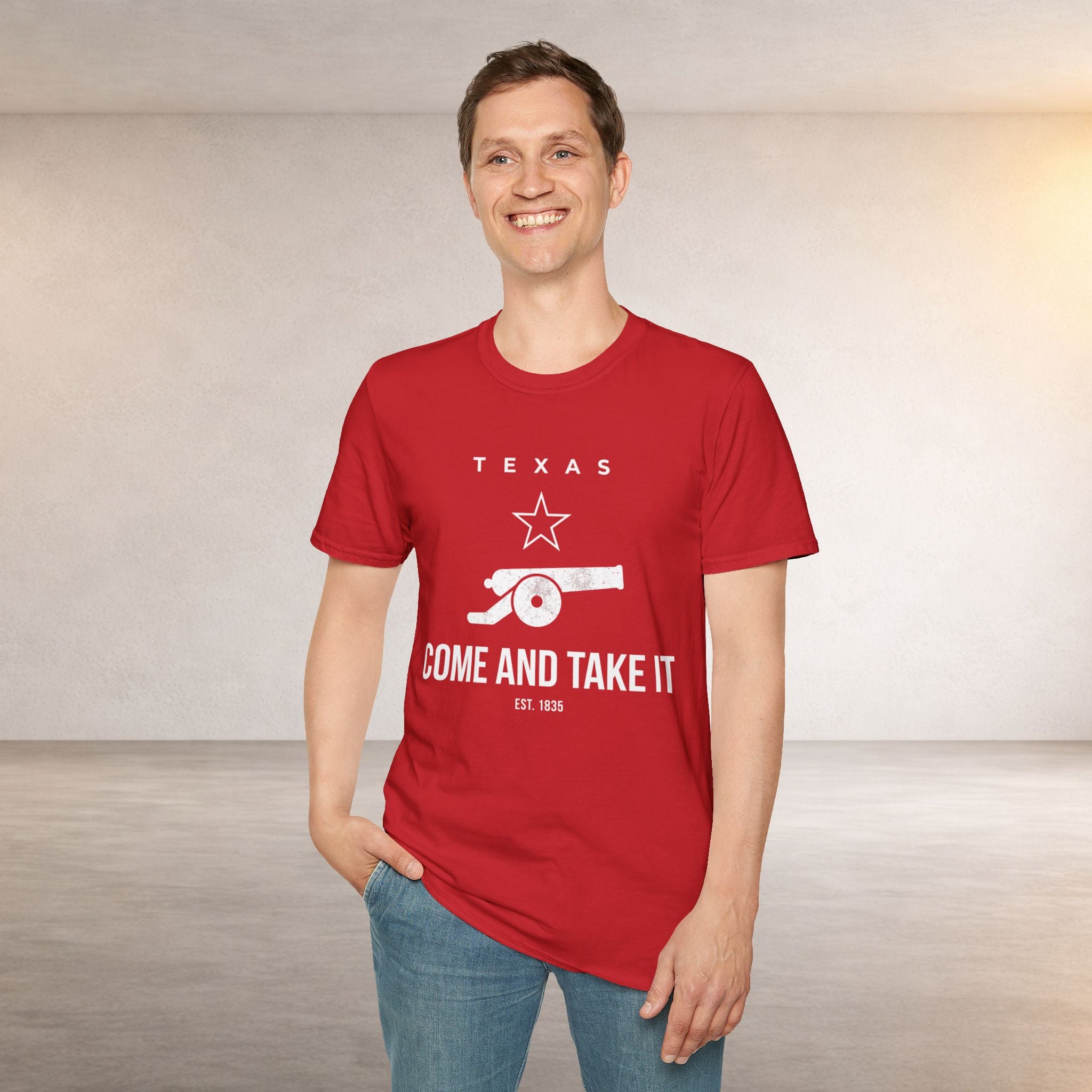 Come and Take It T-Shirt — Texas Cannon Patriotic Tee