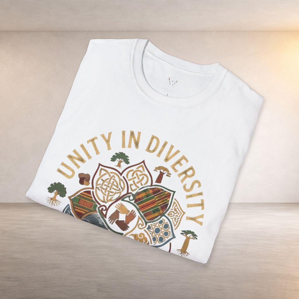 Unity in Diversity T-Shirt — Strength Through Connection Graphic Tee