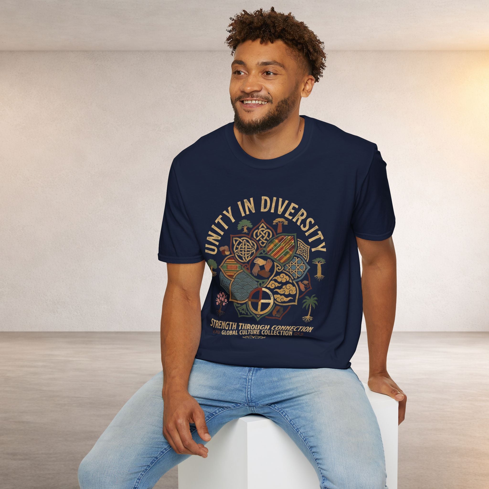 Unity in Diversity T-Shirt — Strength Through Connection Graphic Tee
