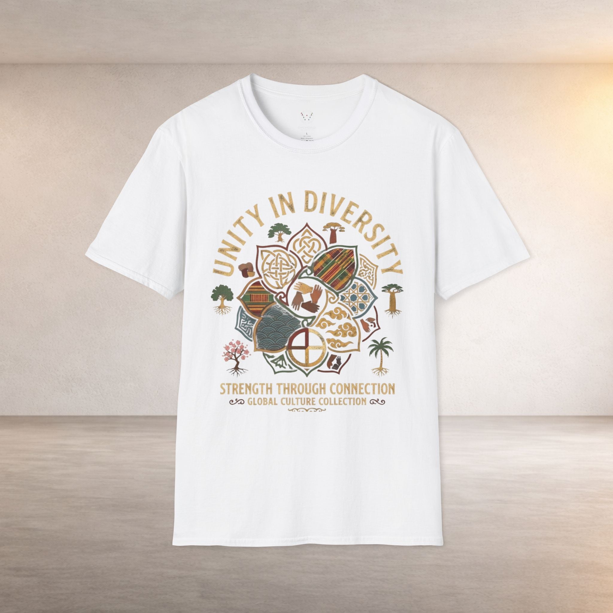 Unity in Diversity T-Shirt — Strength Through Connection Graphic Tee