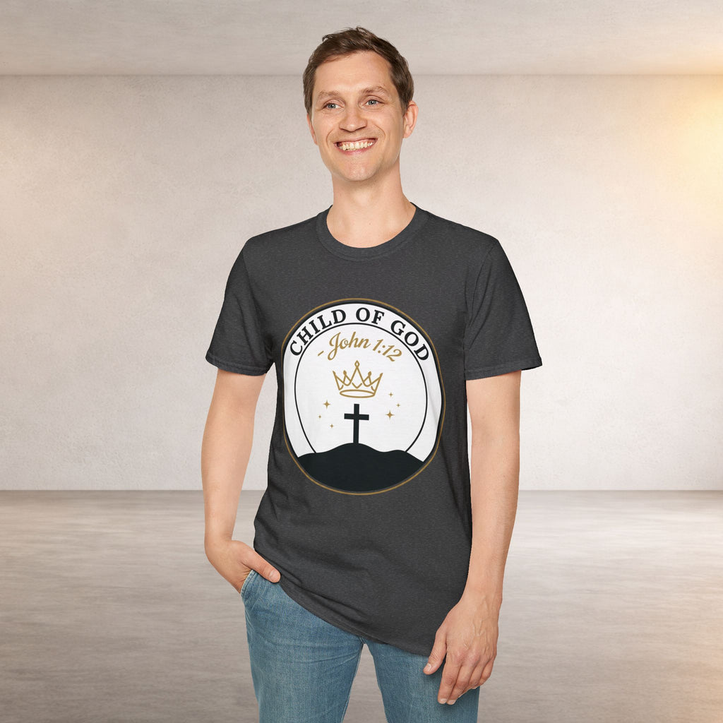 Child of God T-Shirt – John 1:12 Christian Faith Tee