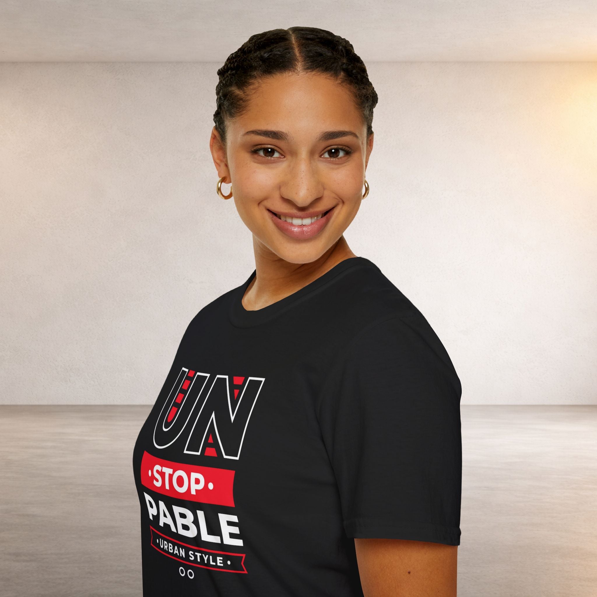 Unstoppable Urban Style T-Shirt — "UN STOP PABLE" Graphic Tee
