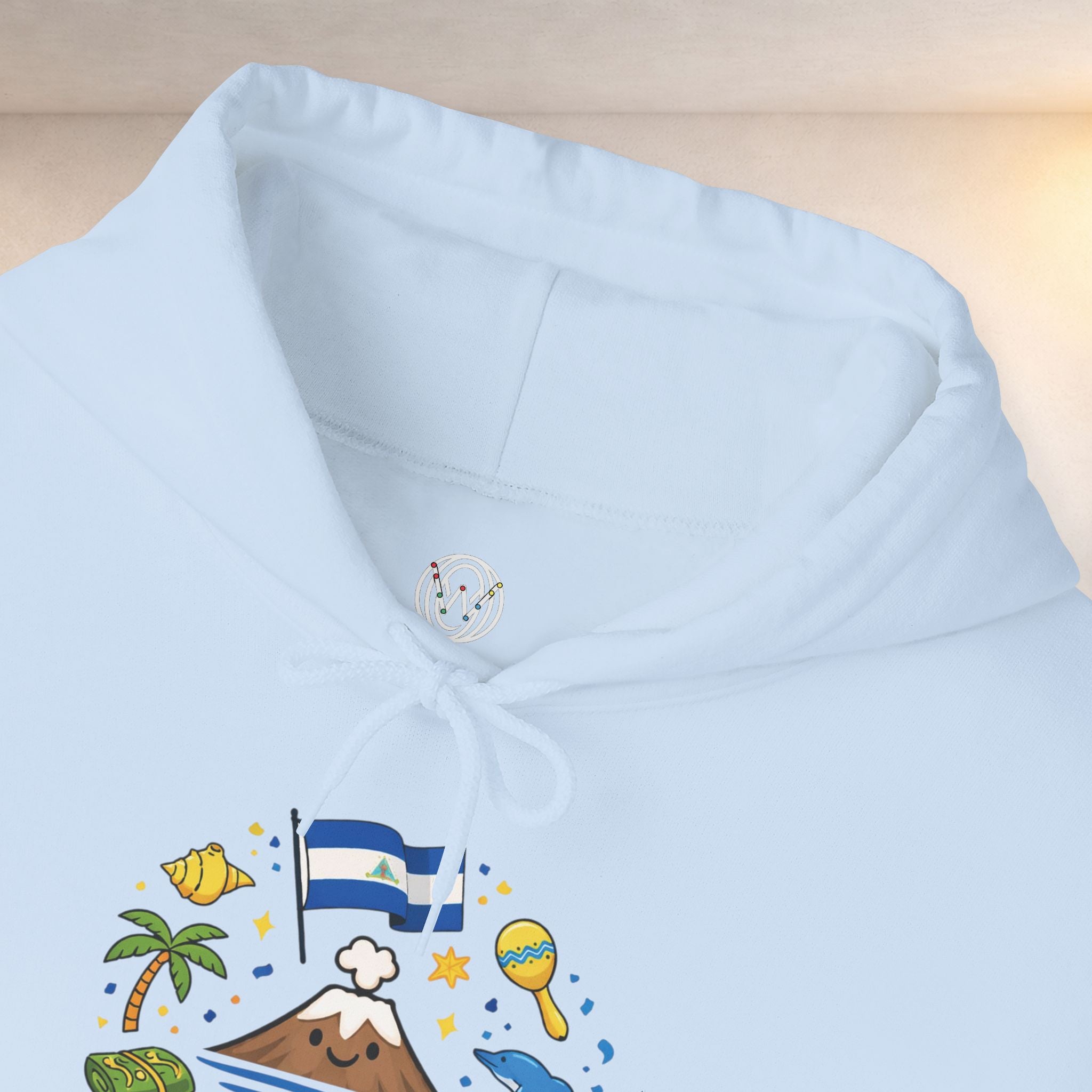 Nicaragüense Hoodie — Nicaragua Travel & Heritage Sweatshirt (Dios Familia Nicaragua)