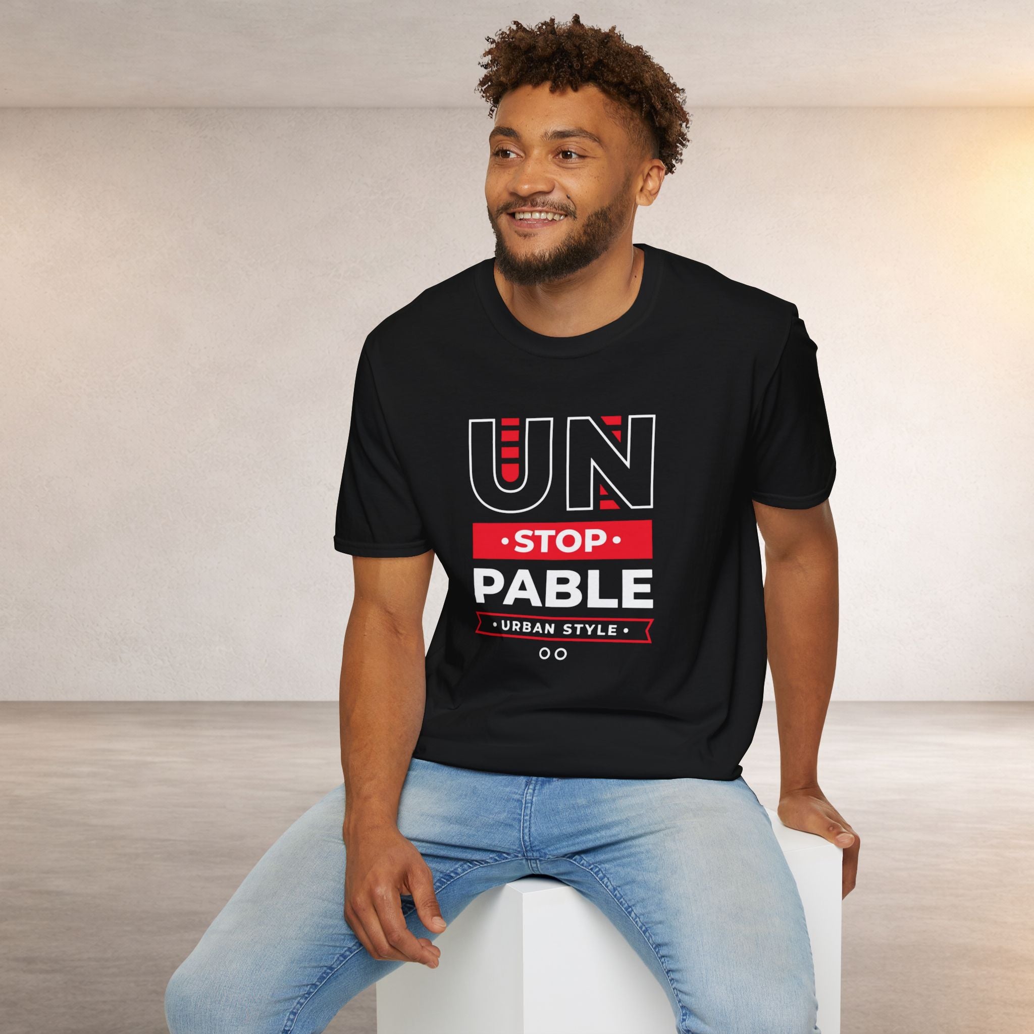 Unstoppable Urban Style T-Shirt — "UN STOP PABLE" Graphic Tee