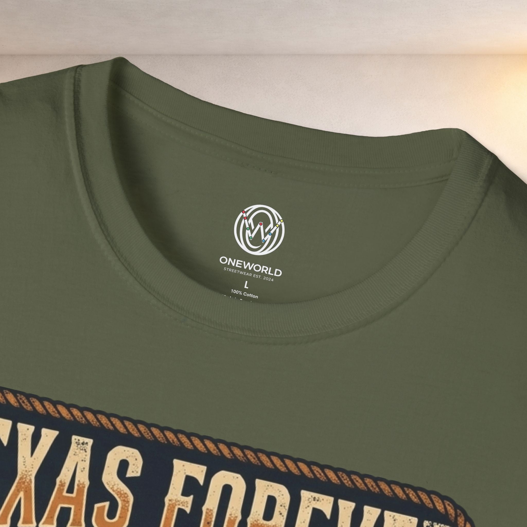 Texas Forever Built Different T-Shirt — Western Longhorn Vintage State Pride Tee