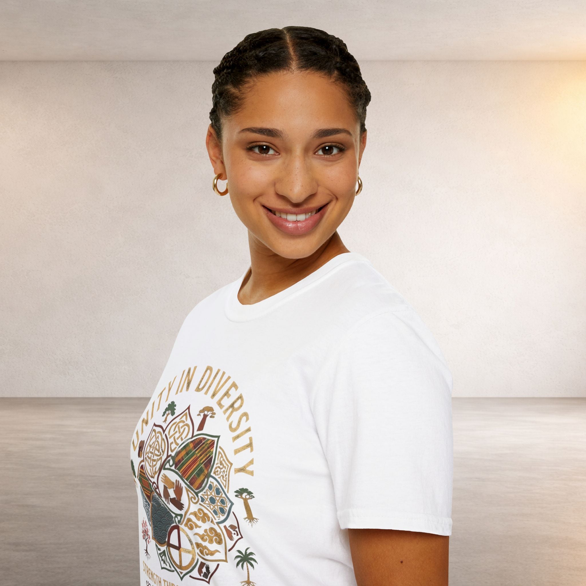 Unity in Diversity T-Shirt — Strength Through Connection Graphic Tee