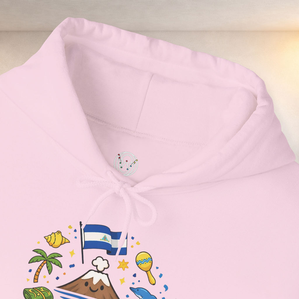 Nicaragüense Hoodie — Nicaragua Travel & Heritage Sweatshirt (Dios Familia Nicaragua)