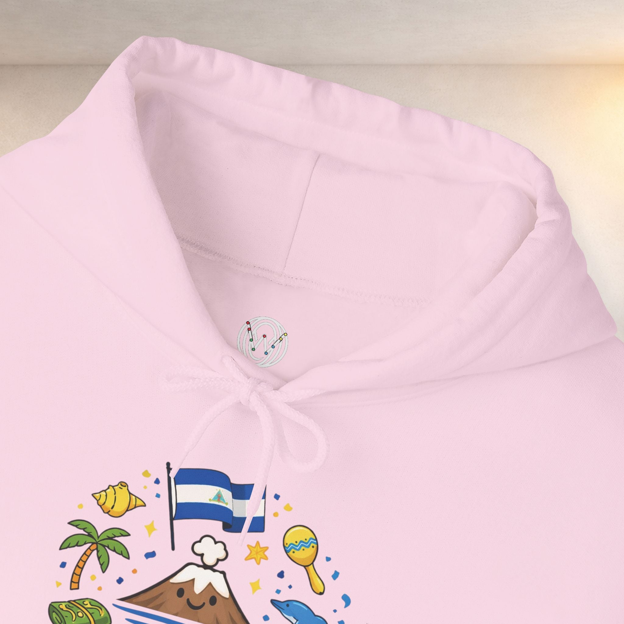 Nicaragüense Hoodie — Nicaragua Travel & Heritage Sweatshirt (Dios Familia Nicaragua)