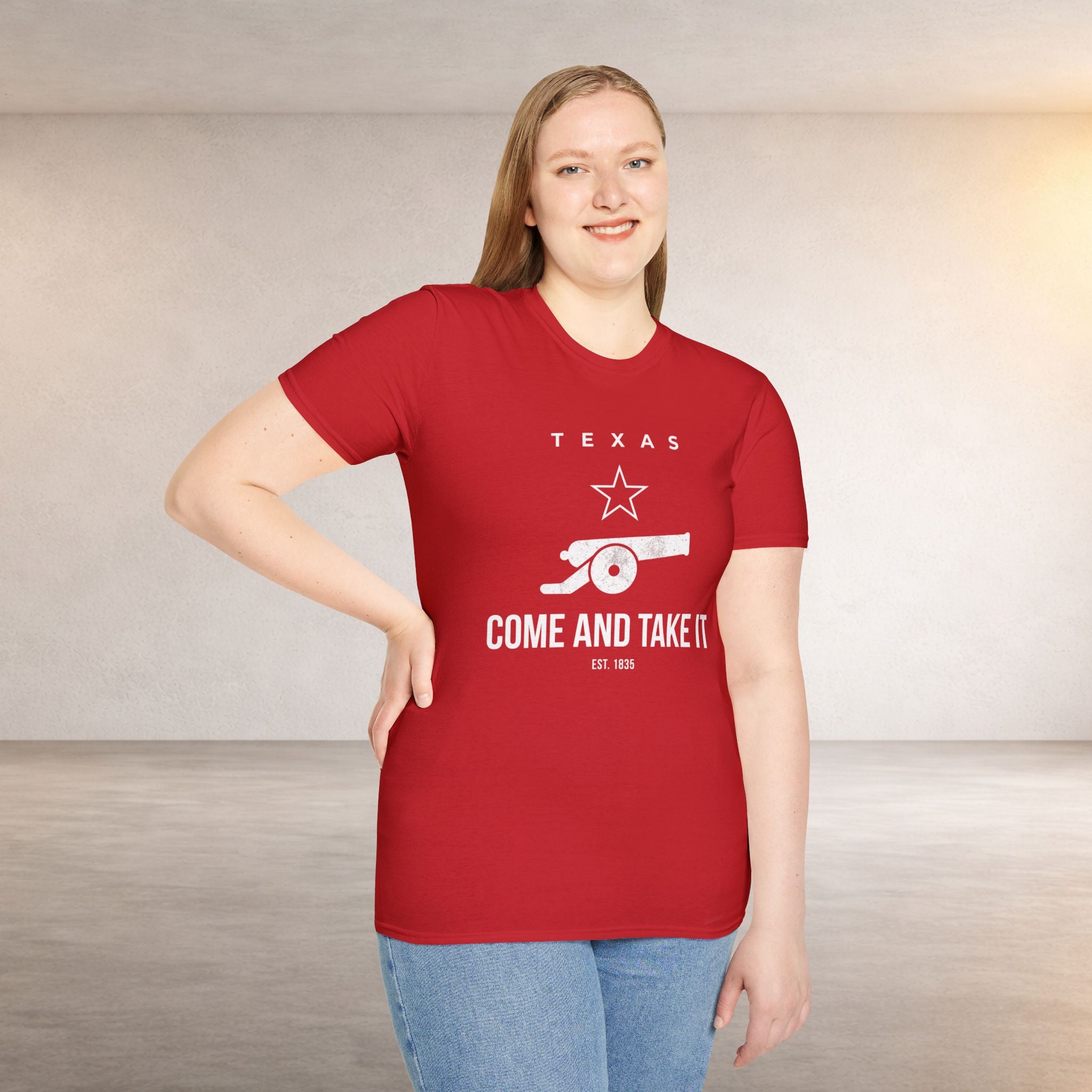 Come and Take It T-Shirt — Texas Cannon Patriotic Tee