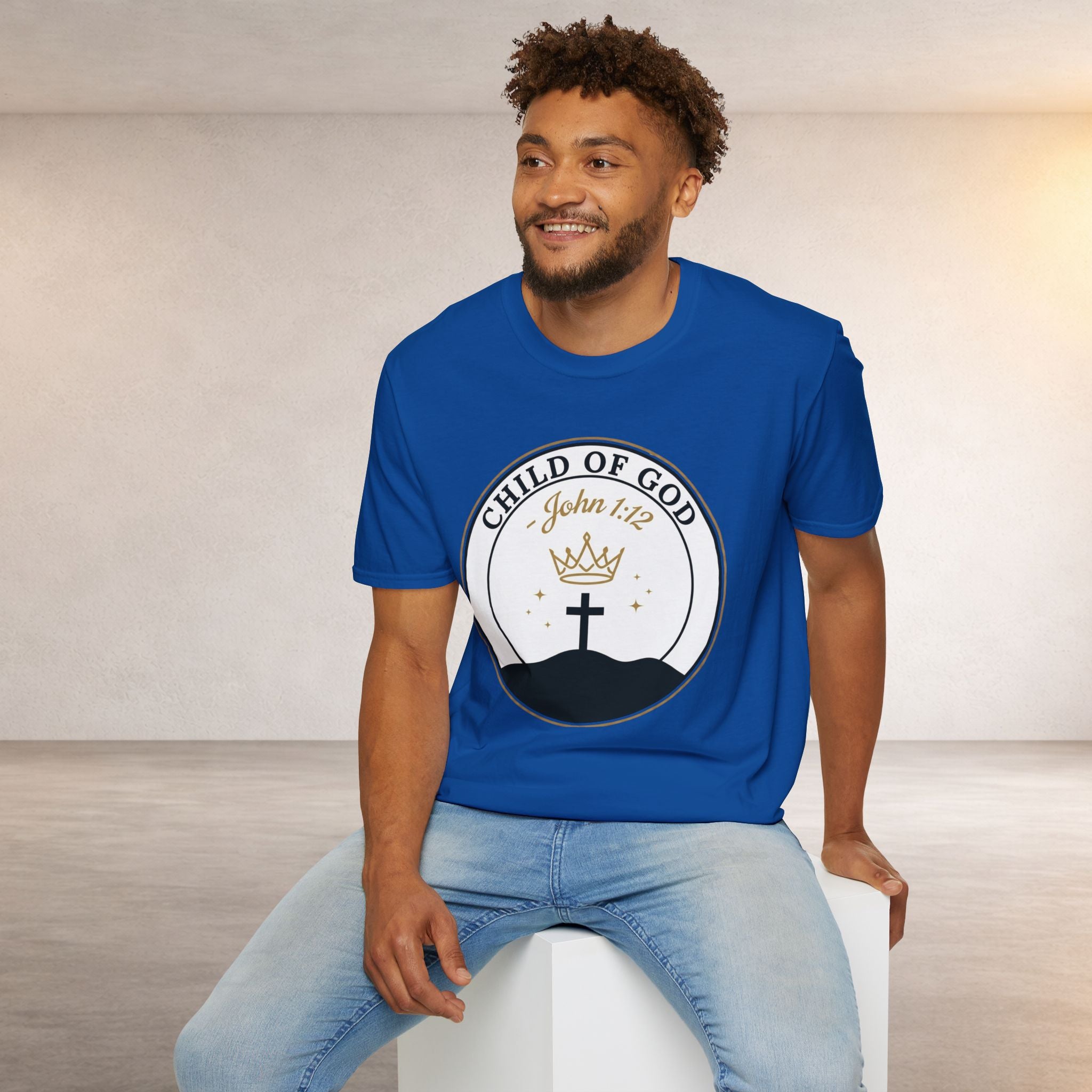 Child of God T-Shirt – John 1:12 Christian Faith Tee