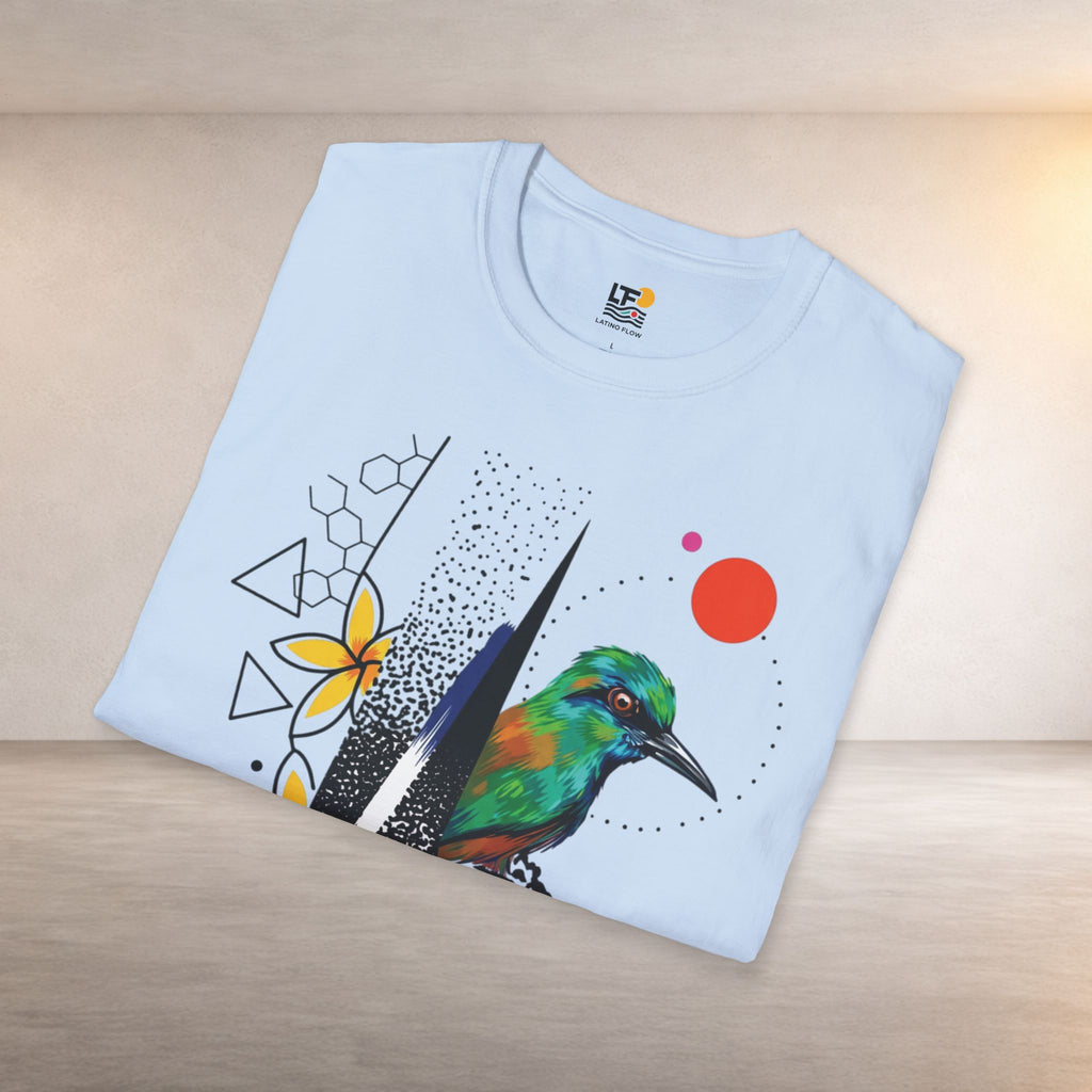 T-Shirt — Colorful Bee-Eater Bird Graphic Tee