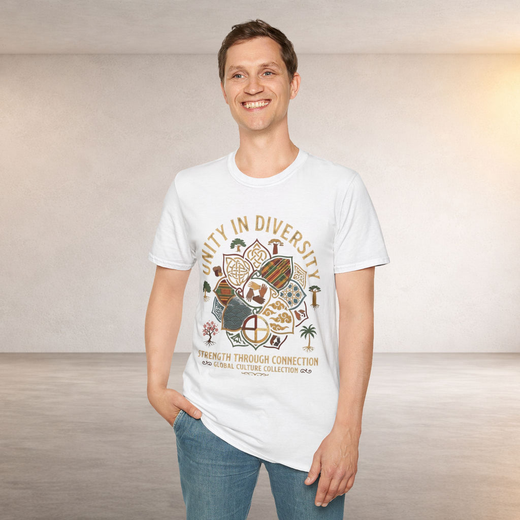 Unity in Diversity T-Shirt — Strength Through Connection Graphic Tee