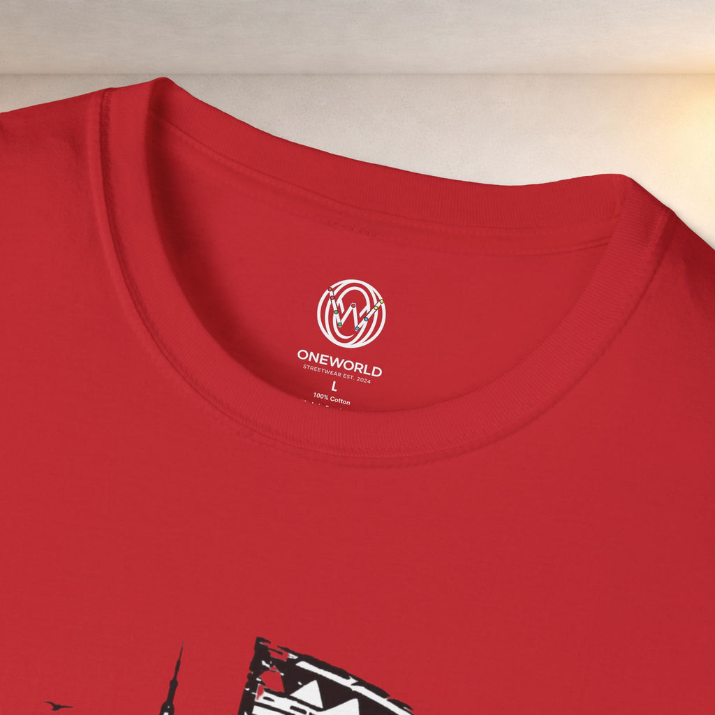 From Roots to Streets Graphic T-Shirt — Urban Tribal Cityscape Tee