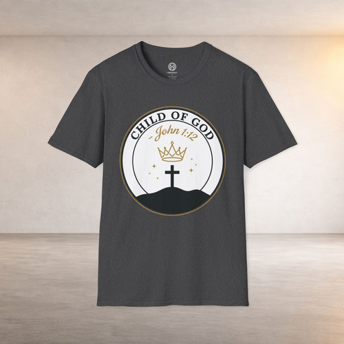 Child of God T-Shirt – John 1:12 Christian Faith Tee