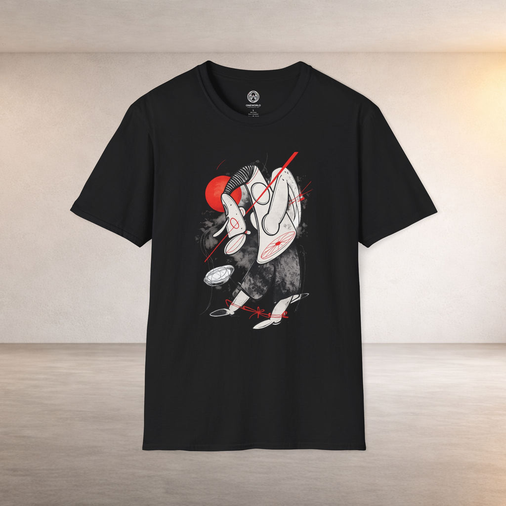 T-Shirt — Abstract Surreal Dancer Illustration Tee