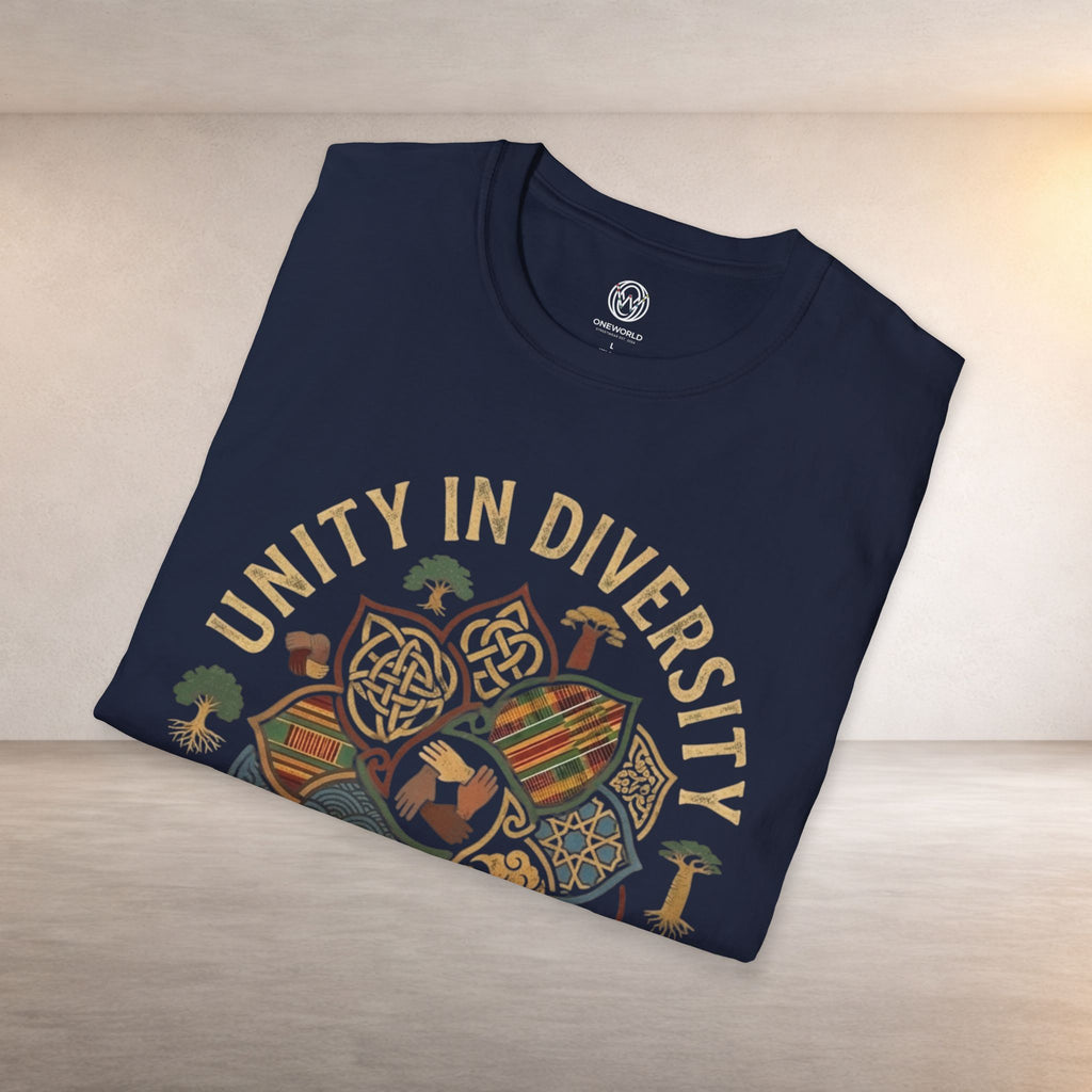 Unity in Diversity T-Shirt — Strength Through Connection Graphic Tee