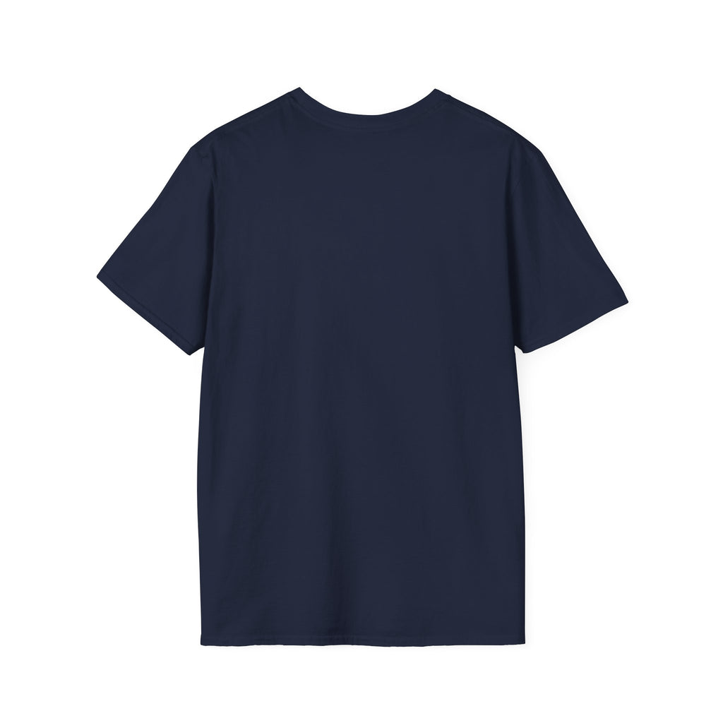 Abstract Crown Face T-Shirt — Modern Line Art Graphic Tee
