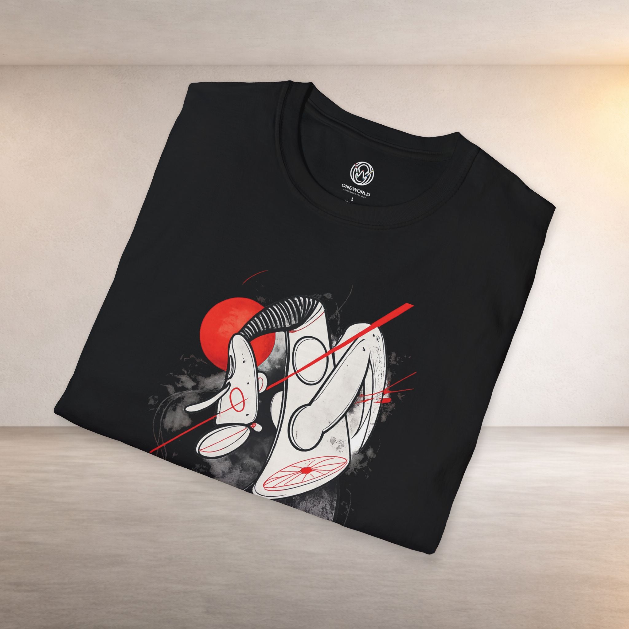 T-Shirt — Abstract Surreal Dancer Illustration Tee