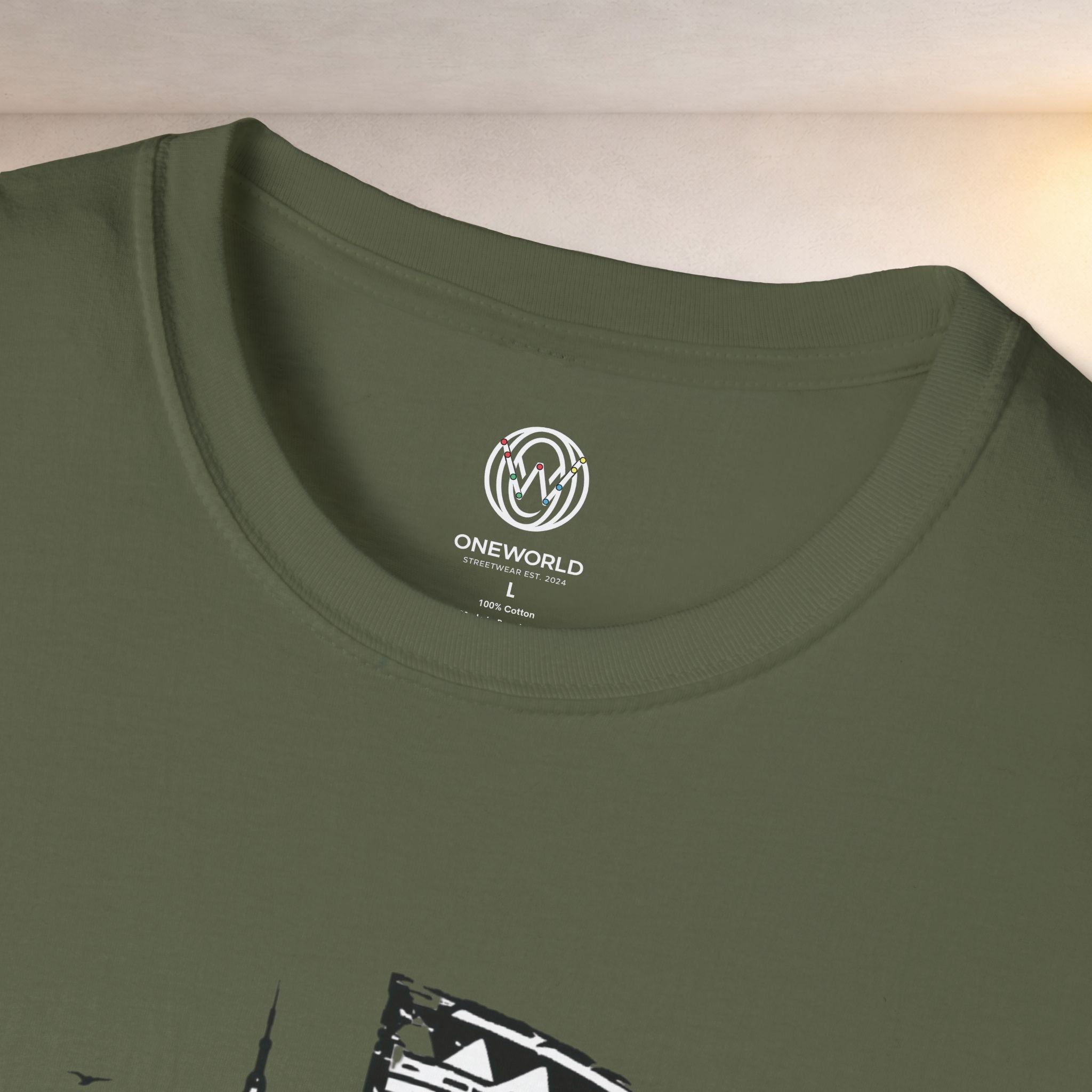 From Roots to Streets Graphic T-Shirt — Urban Tribal Cityscape Tee