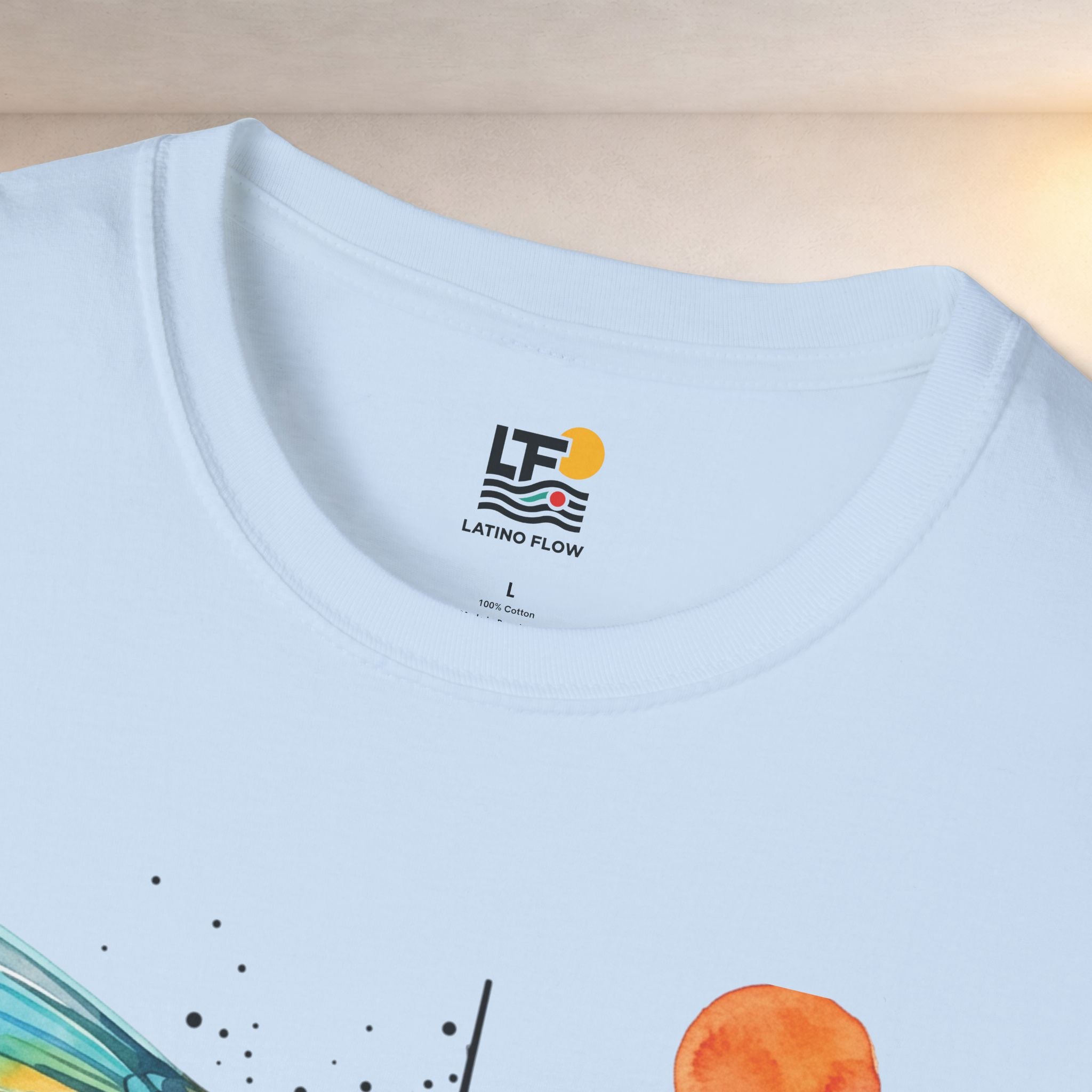 Hummingbird & Hibiscus Tee – Tropical Watercolor Bird T-Shirt