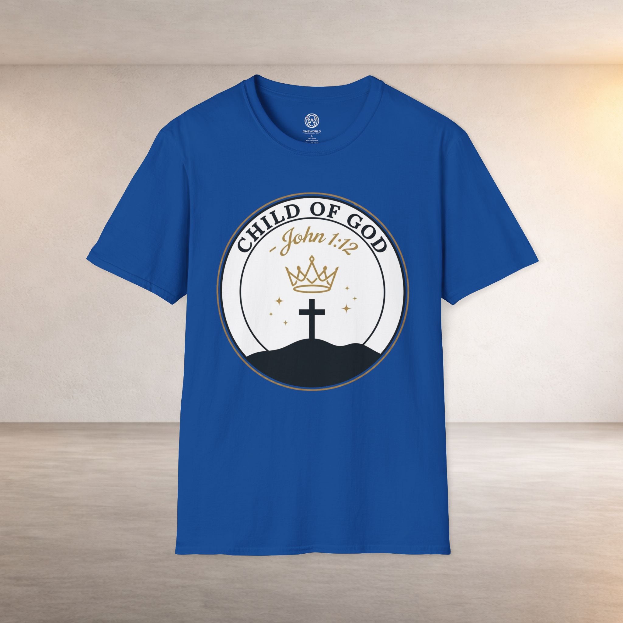 Child of God T-Shirt – John 1:12 Christian Faith Tee