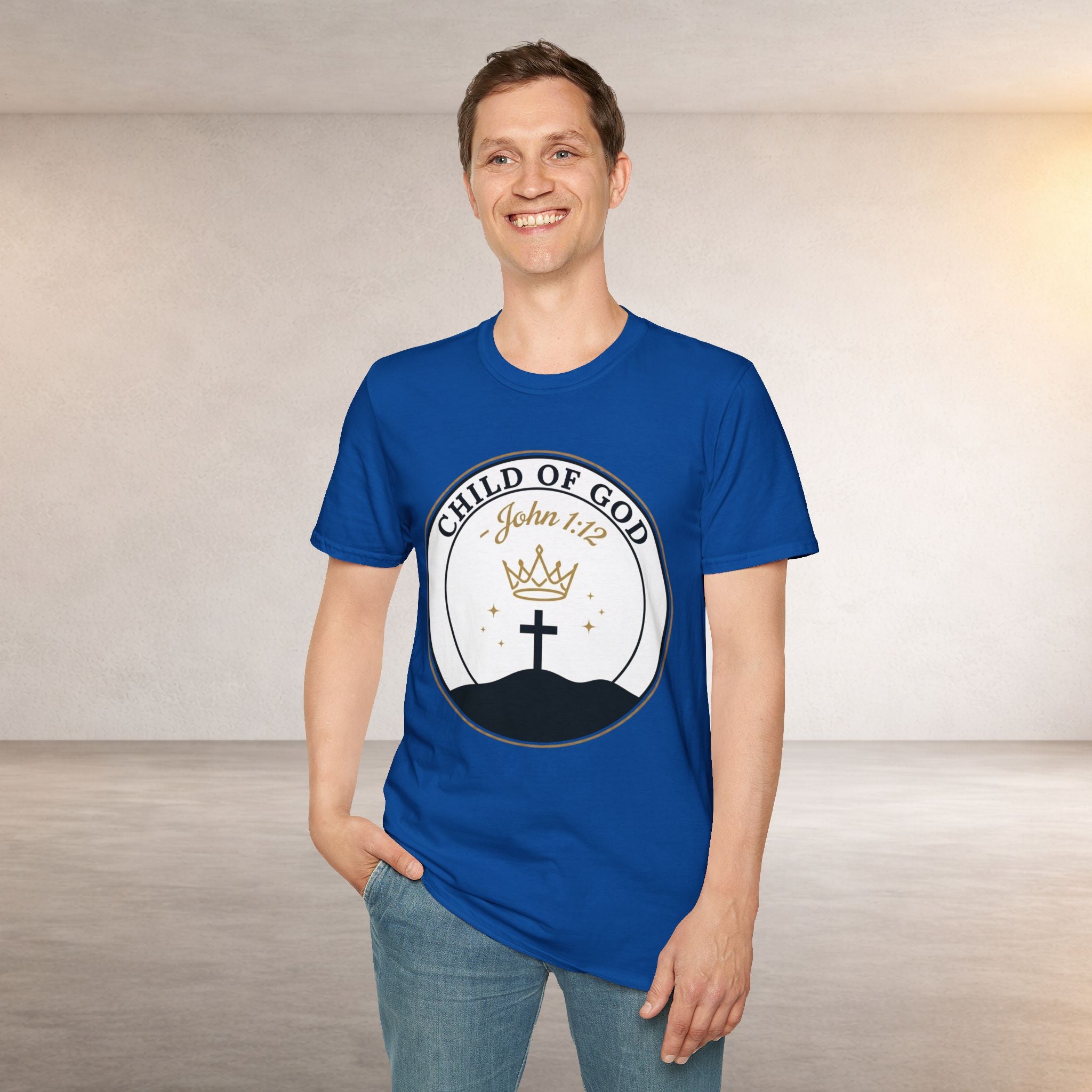Child of God T-Shirt – John 1:12 Christian Faith Tee