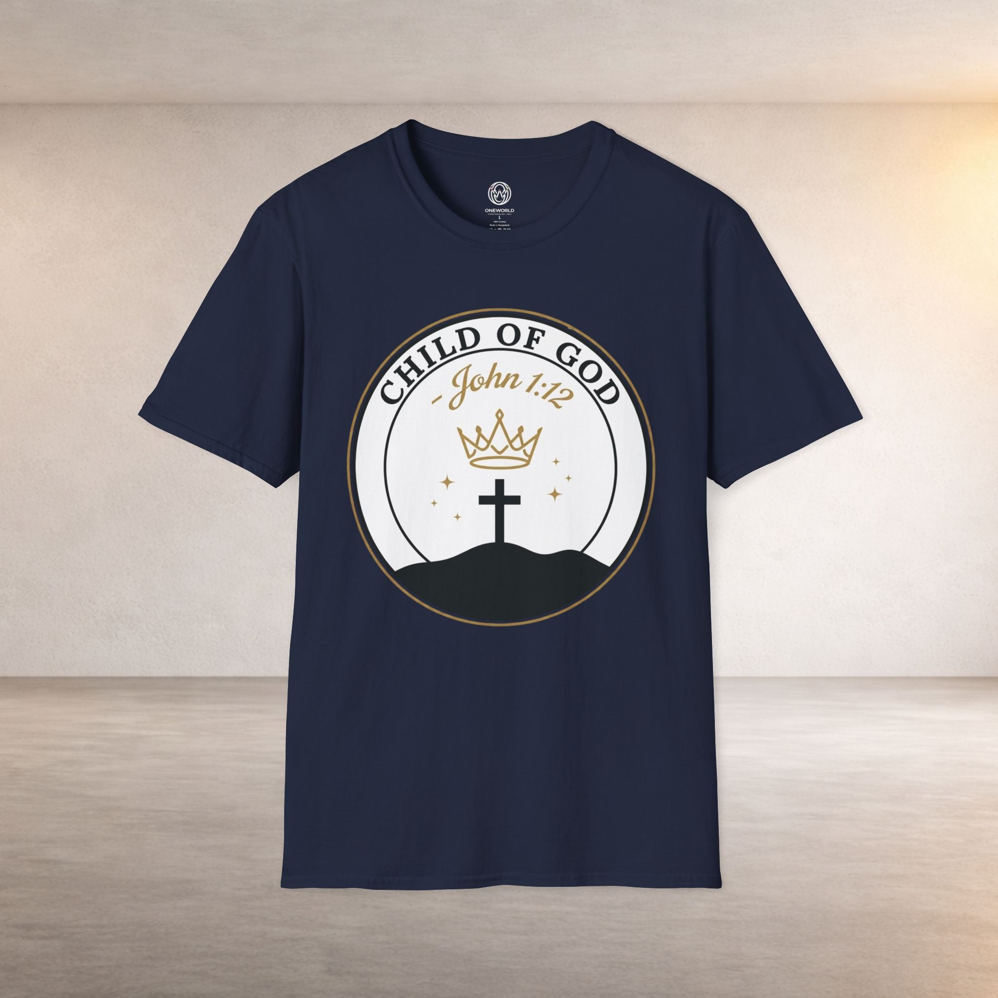 Child of God T-Shirt – John 1:12 Christian Faith Tee