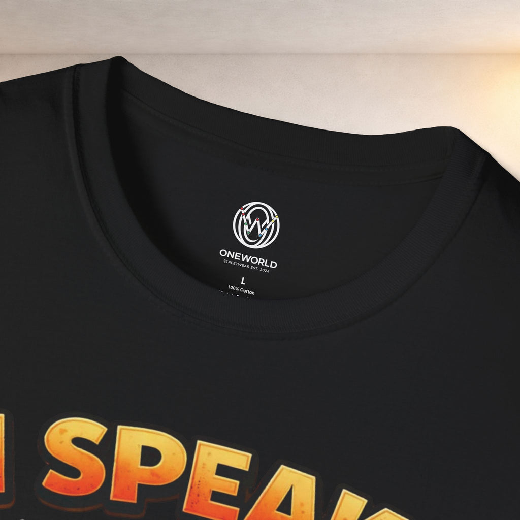 I Speak BBQ Only T-Shirt — Funny Grilling Shirt for BBQ Lovers