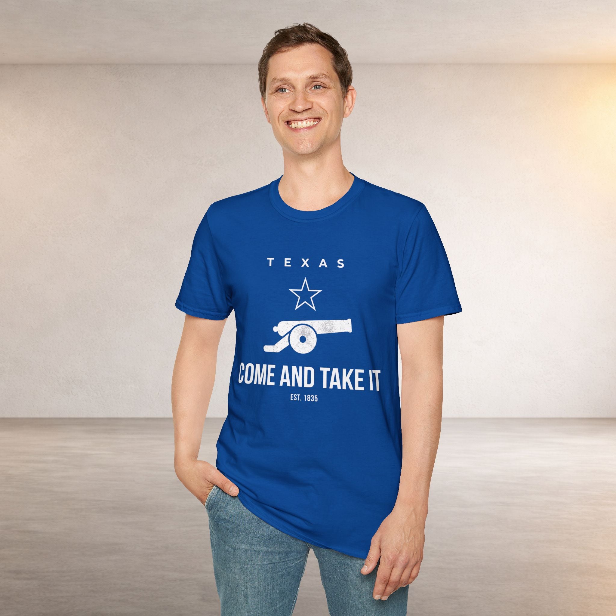 Come and Take It T-Shirt — Texas Cannon Patriotic Tee