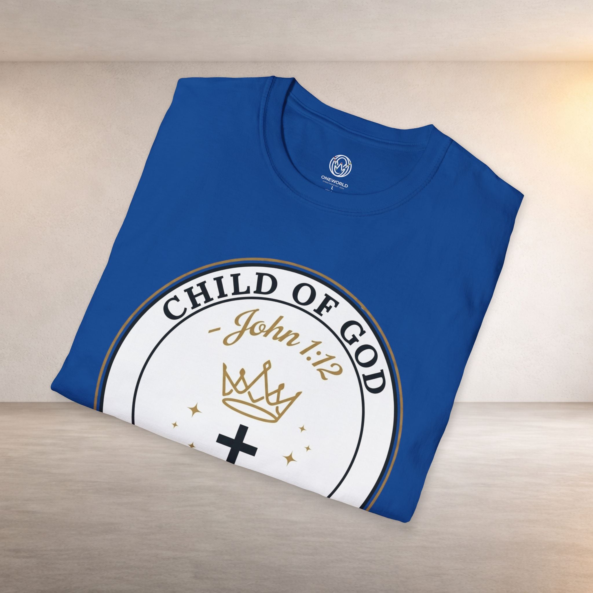 Child of God T-Shirt – John 1:12 Christian Faith Tee