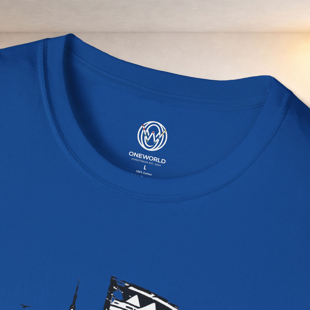 From Roots to Streets Graphic T-Shirt — Urban Tribal Cityscape Tee