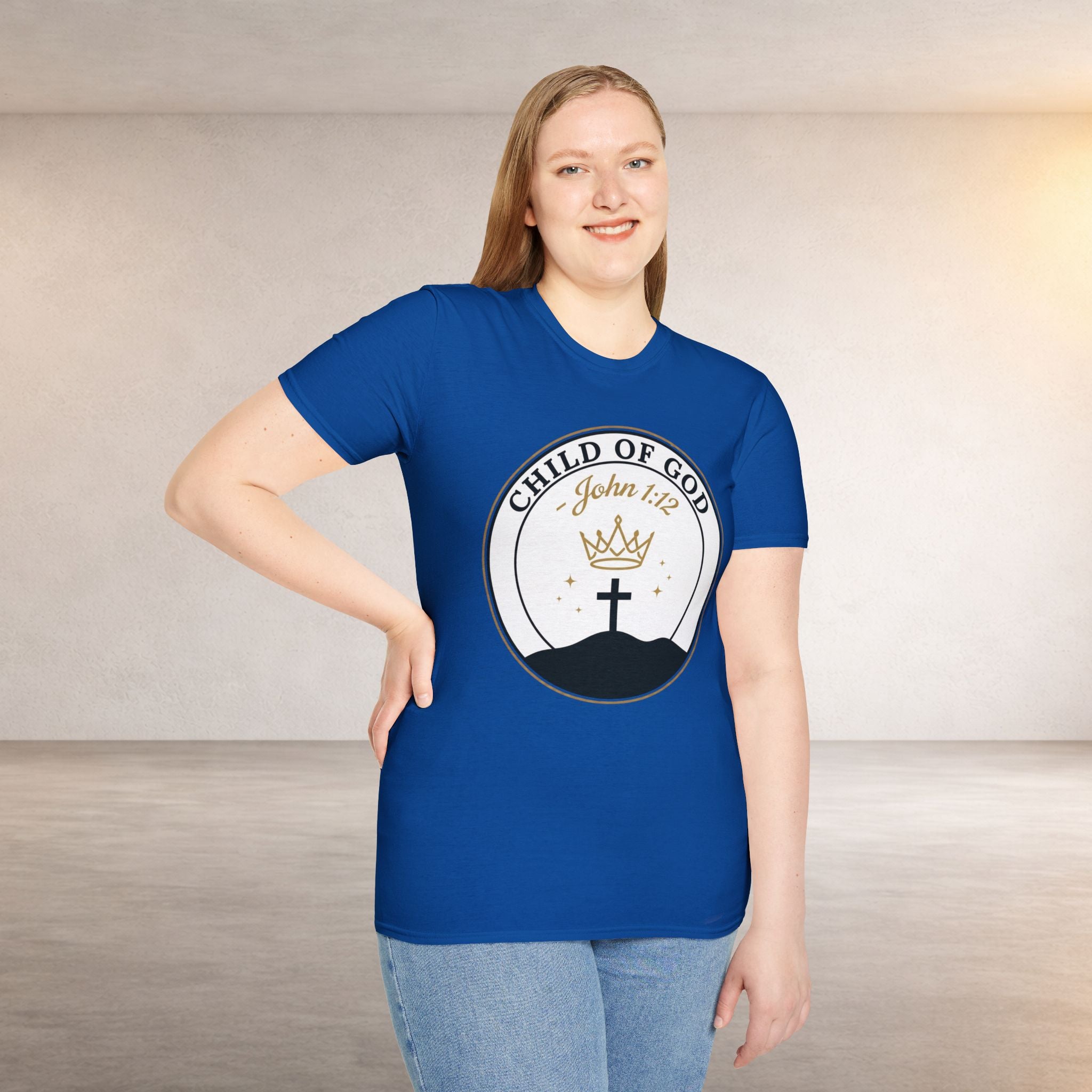 Child of God T-Shirt – John 1:12 Christian Faith Tee
