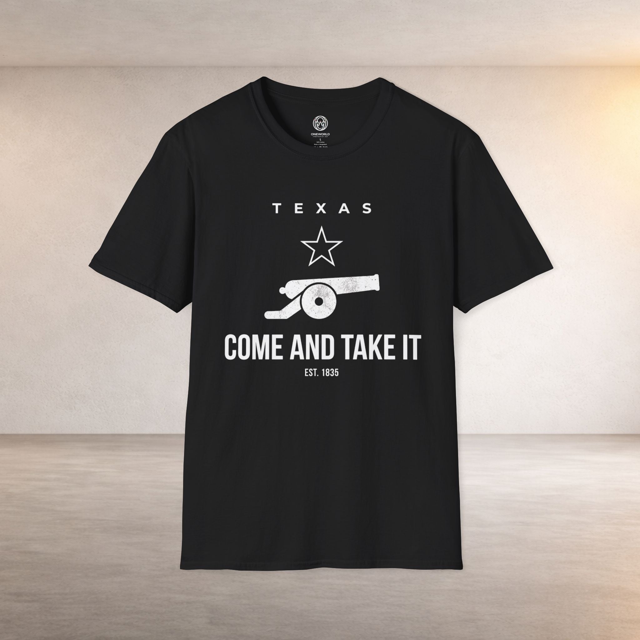 Come and Take It T-Shirt — Texas Cannon Patriotic Tee