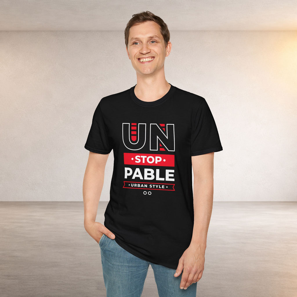 Unstoppable Urban Style T-Shirt — "UN STOP PABLE" Graphic Tee