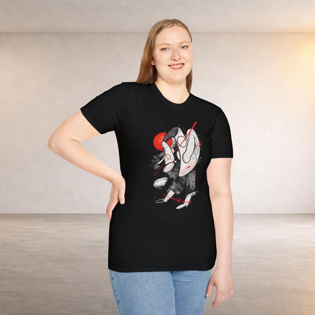 T-Shirt — Abstract Surreal Dancer Illustration Tee